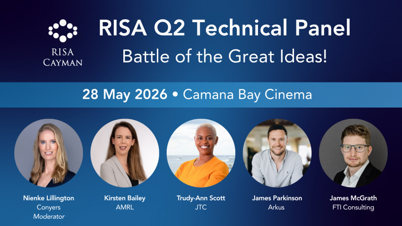 RISA Q2 Technical Session – May 28 at the Camana Bay Cinema